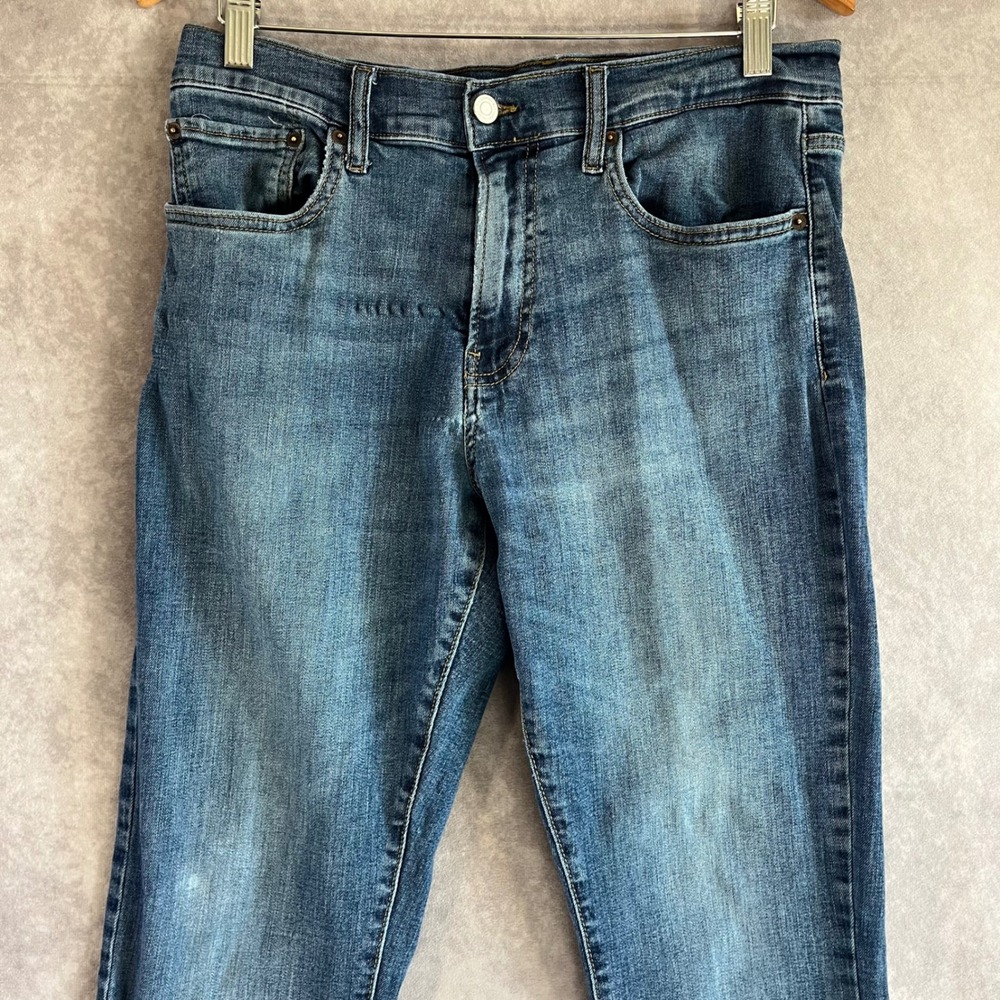 Lucky Brand 412 Athletic Slim Jeans Mens 32x30 Blue Medium Wash Denim *See Pics* - Picture 2 of 13